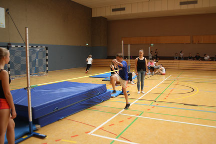 Sportfest mit Abnahme des Sportabzeichens